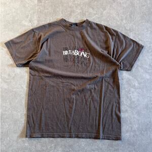 2000s Vintage Billabong Surf Brown T Shirt Size M
